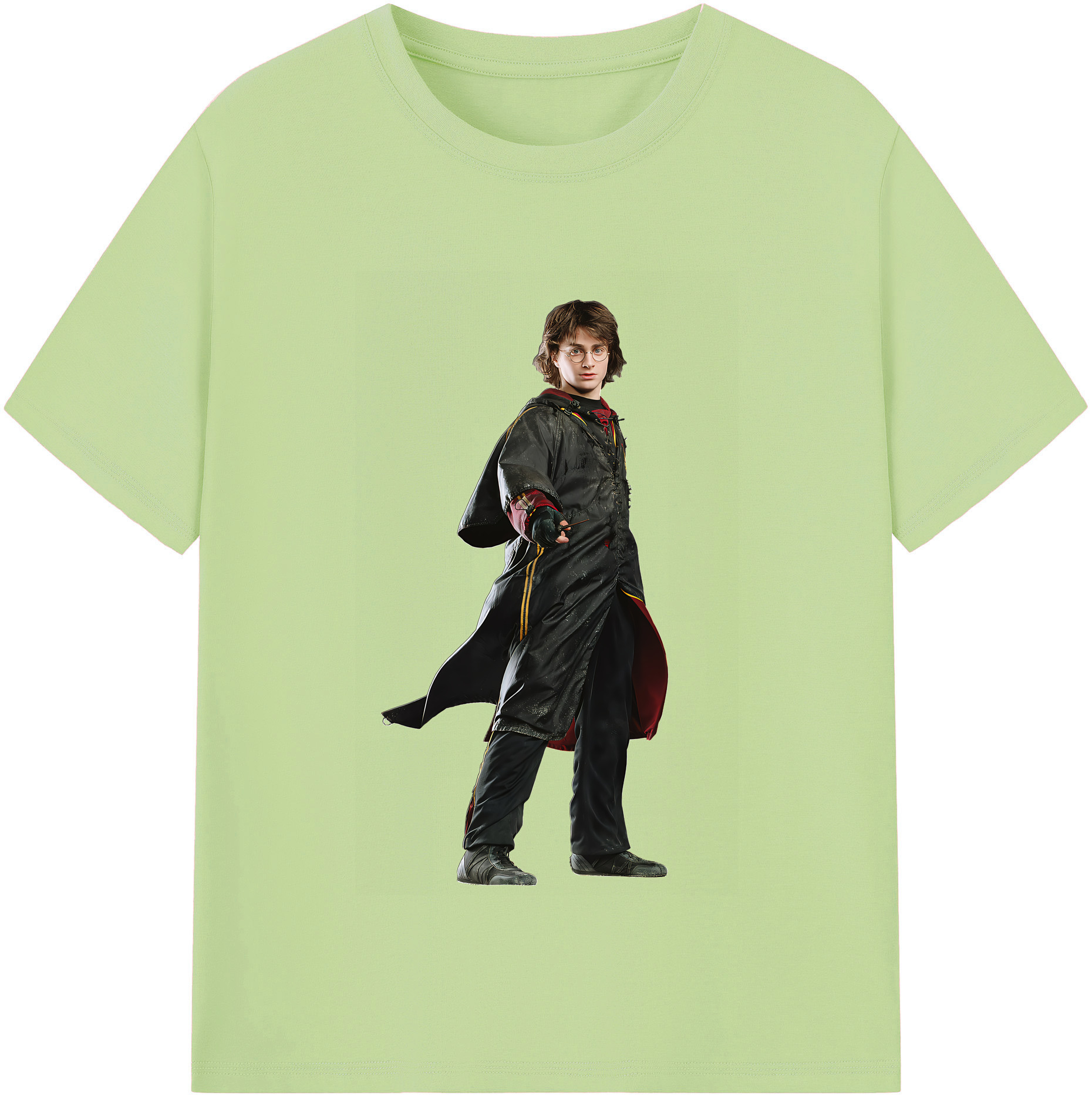 （画像用） Harry Potter ハリー・ポッターシリーズ 綿100％半袖Tシャツ（フロントプリント）